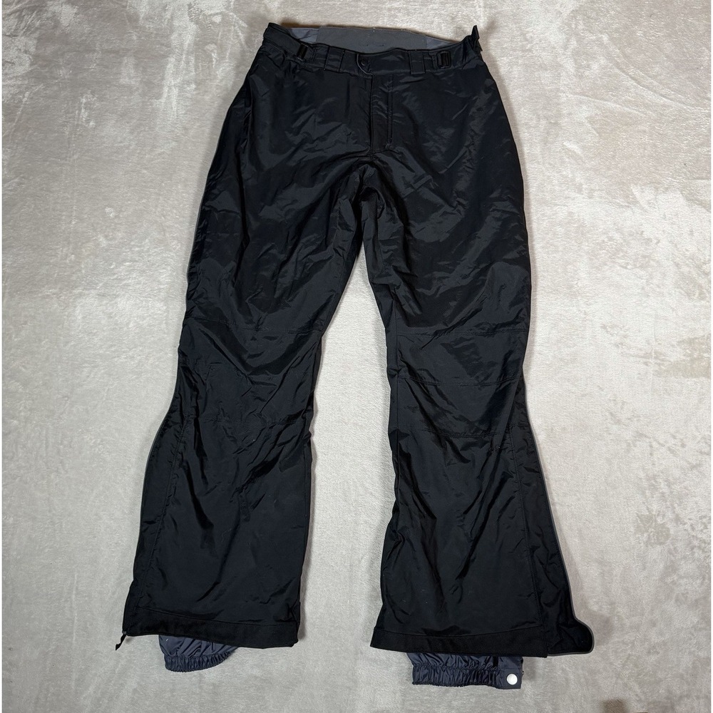 Columbia Womens Black Omni-Shield Snow Pants L Regular Ski Snowboard Pockets